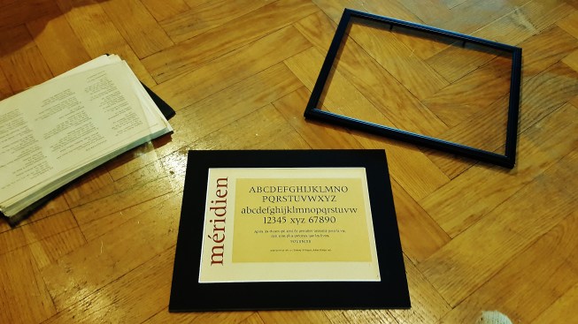 passepartout och ram